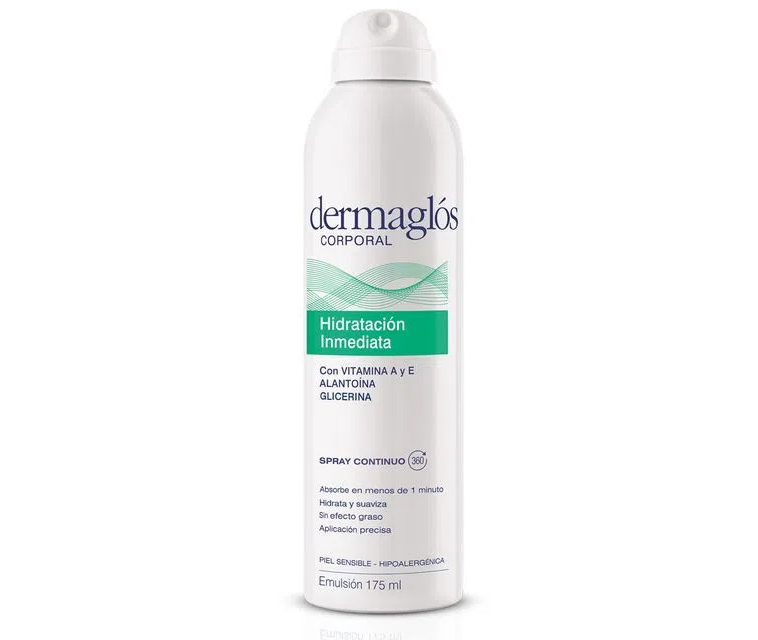 DERMAGLOS CREMA HIDRATACION INMEDIATA SPRAY X 175 ML.